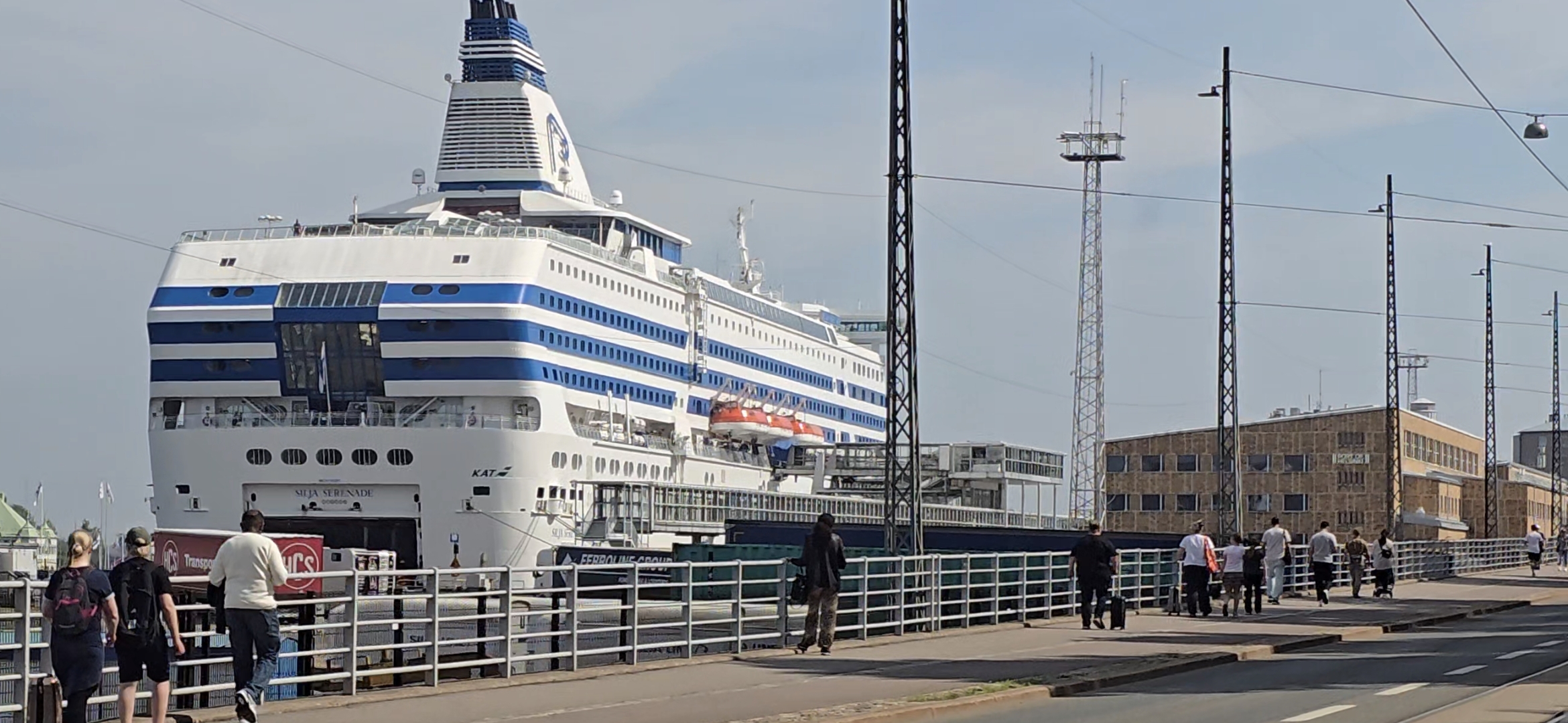 Helsinki Ferry Terminals Guide - Olympia Terminal - Silja Line